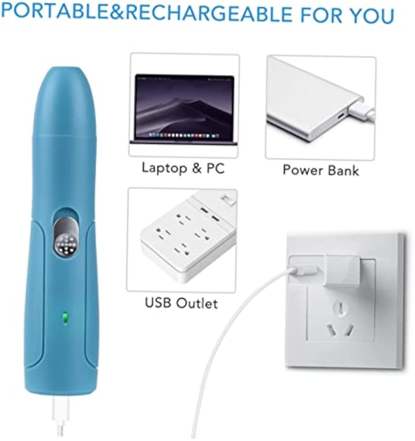 Pet Electric Nail Polisher