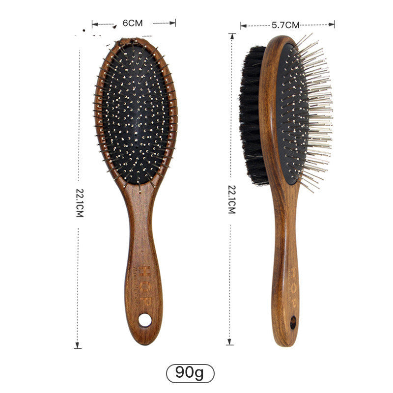 Pet Comb Solid Wood Antique