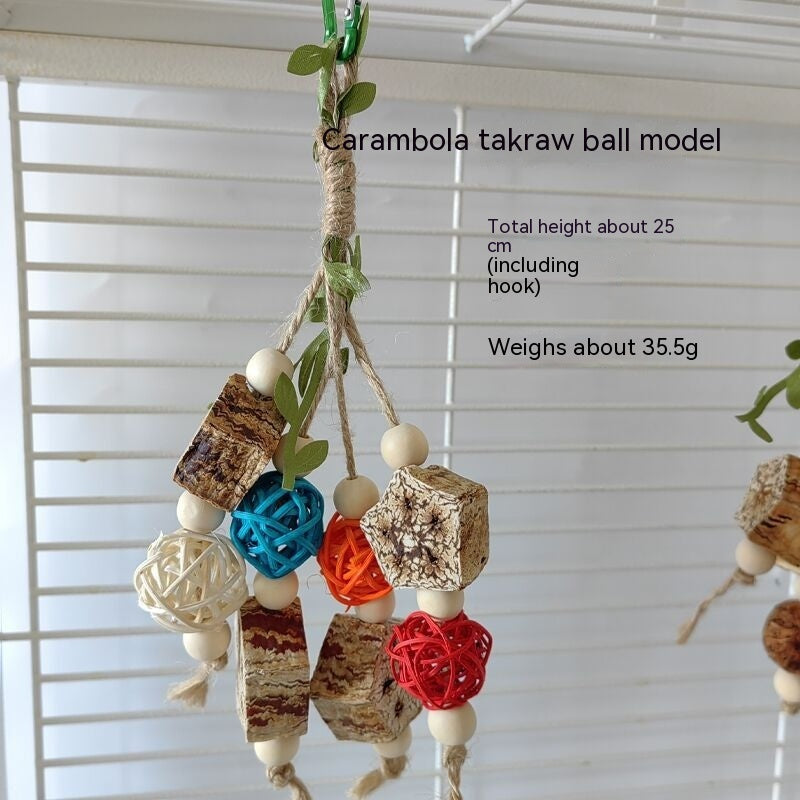 Parrot Toys Parrot Bite Cage