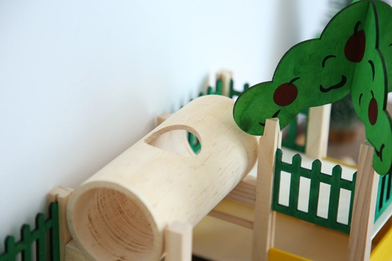 Hamster Wooden Luxury Castle