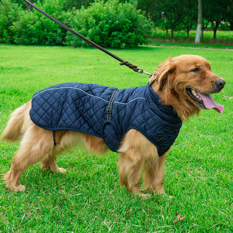 Adjustable Warm Pet Cotton Jacket