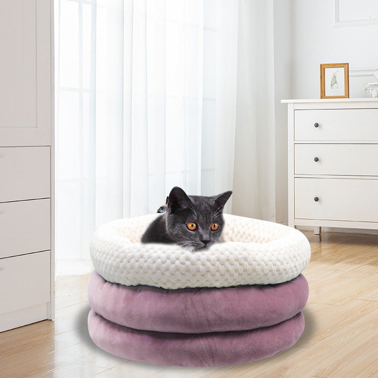 Semi-closed Pet Deep Sleep Bed