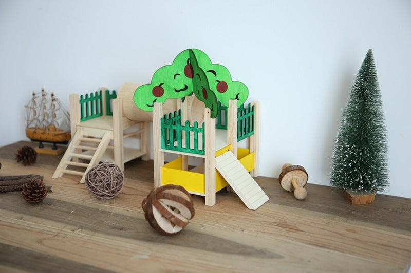 Hamster Wooden Luxury Castle