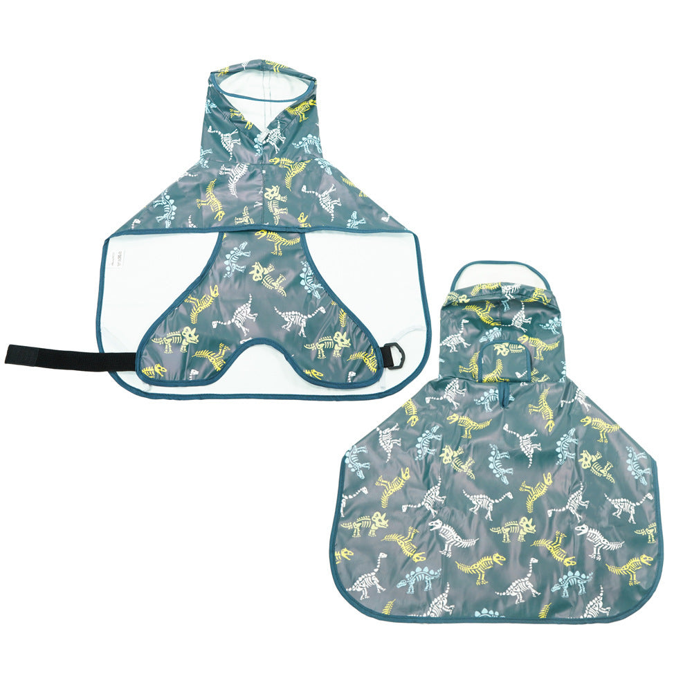 Dog Raincoat Transparent Bellyband
