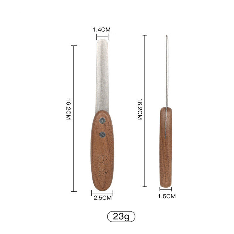 Pet Comb Solid Wood Antique