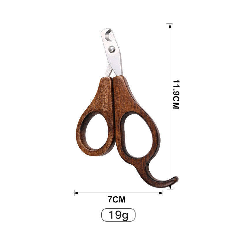 Pet Comb Solid Wood Antique