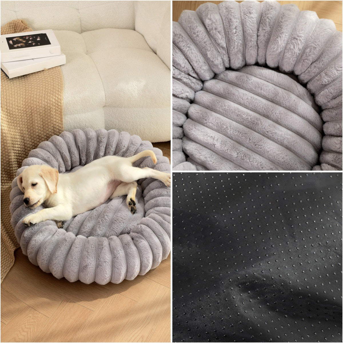 Nest Warm Winter Dog Bed