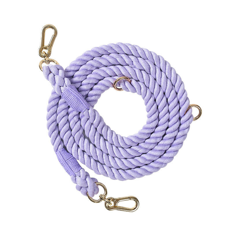 Multifunctional Braided Double-ended Dog Leash