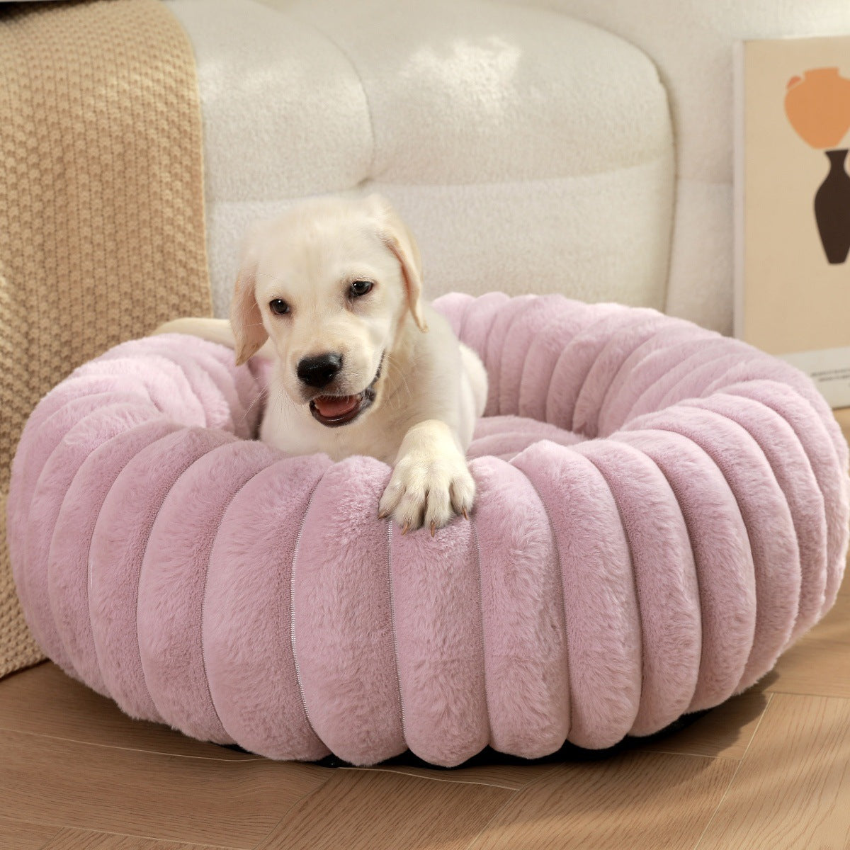 Nest Warm Winter Dog Bed