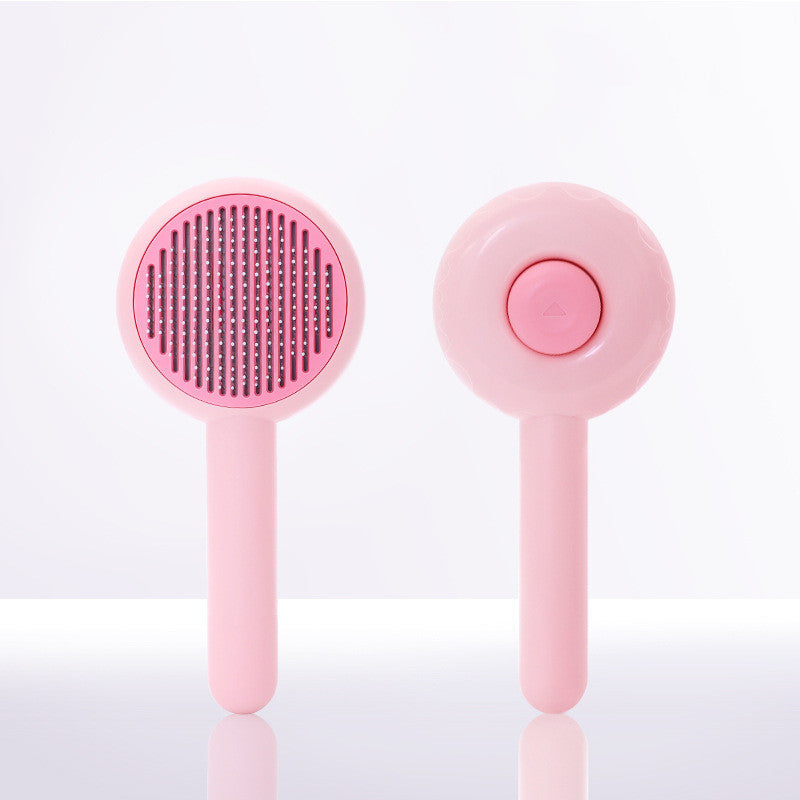 Pet Comb Brush Donut Hair Removal