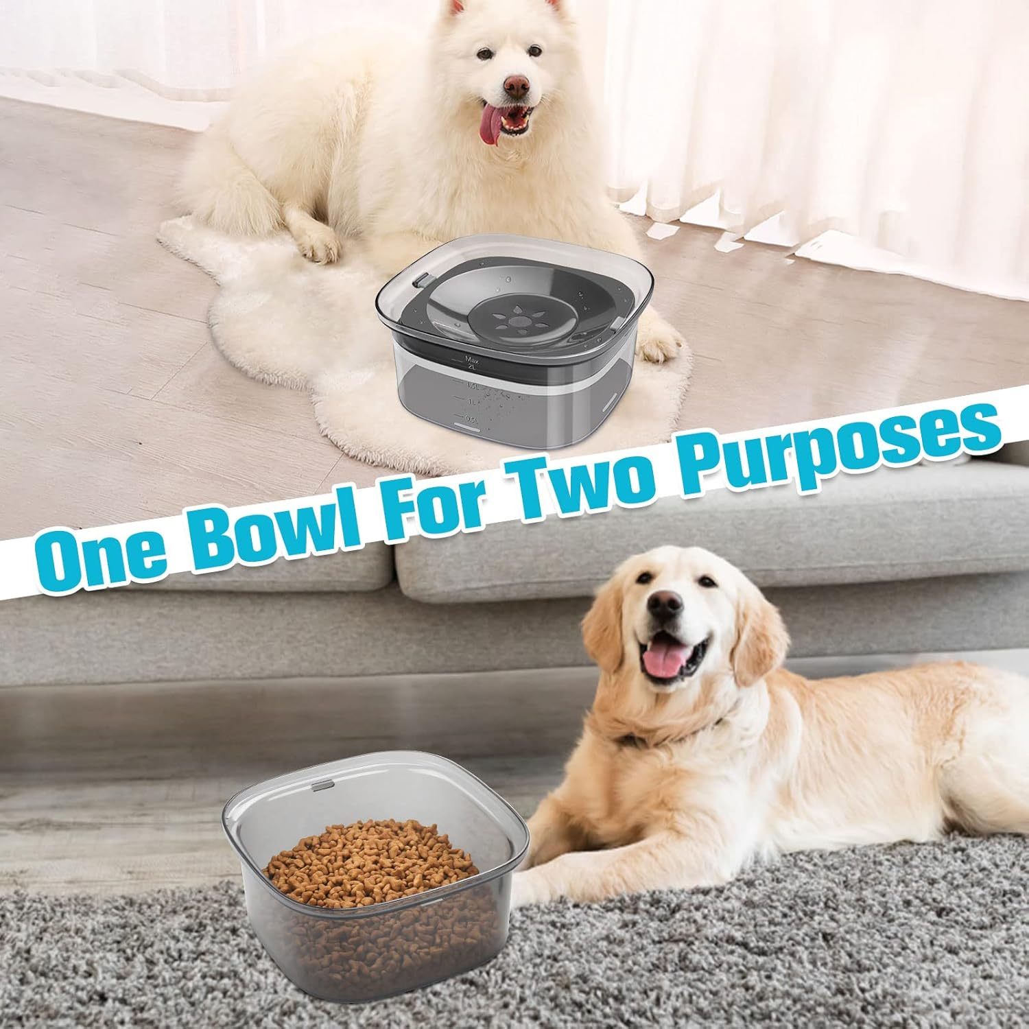 Dog Water Bowl 2L