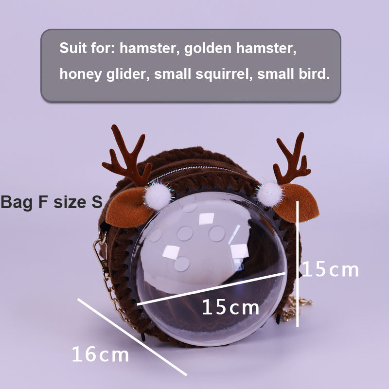 Hamster Cage Pet Out Of Bag Honey