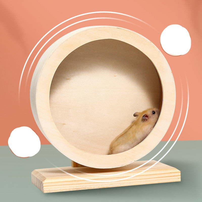 Hamster Running Wheel Golden Silk Hamster Toy