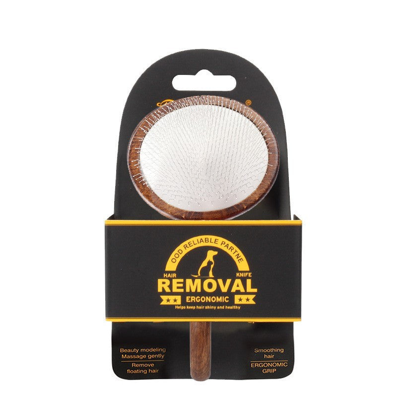 Pet Comb Solid Wood Antique