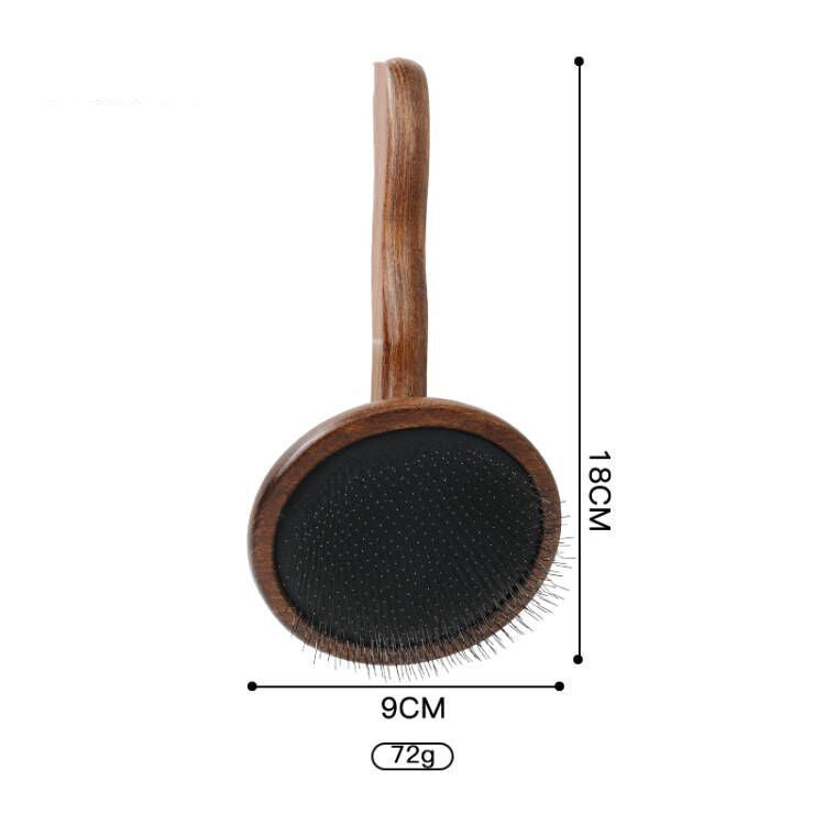 Pet Comb Solid Wood Antique