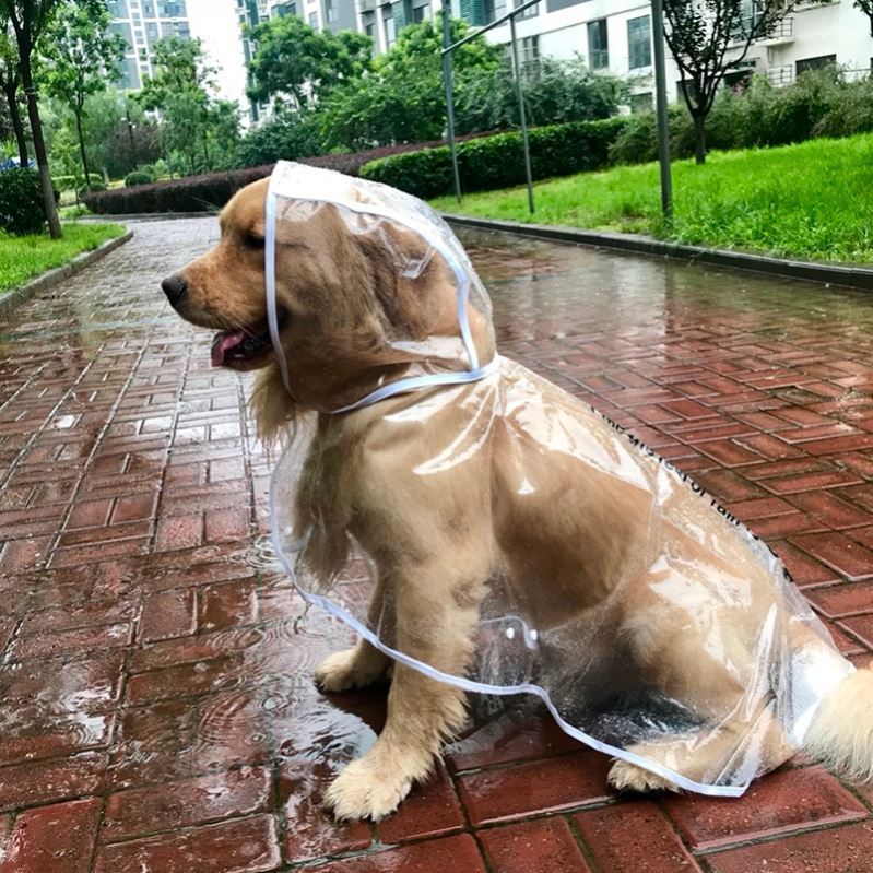 Dog Pet Rain Waterproof Raincoat