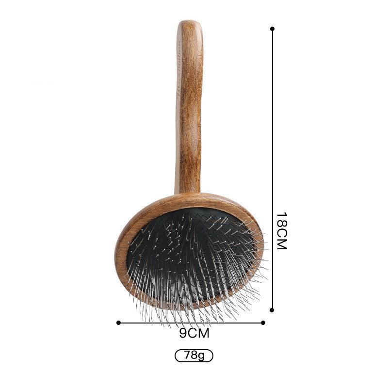 Pet Comb Solid Wood Antique
