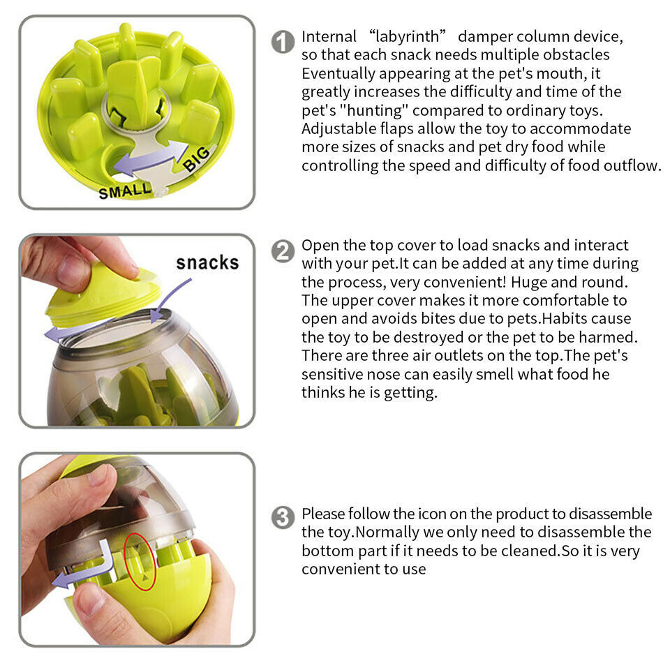 Pet Puppy Feeder Dispenser Bowl