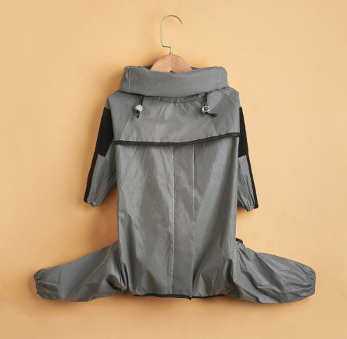 Dog Pet Reflective Rainproof Raincoat